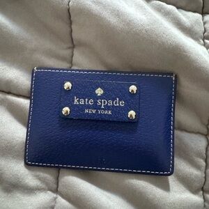 Kate Spade Blue Card Holder